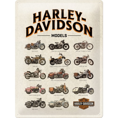 Schild Harley Davidson