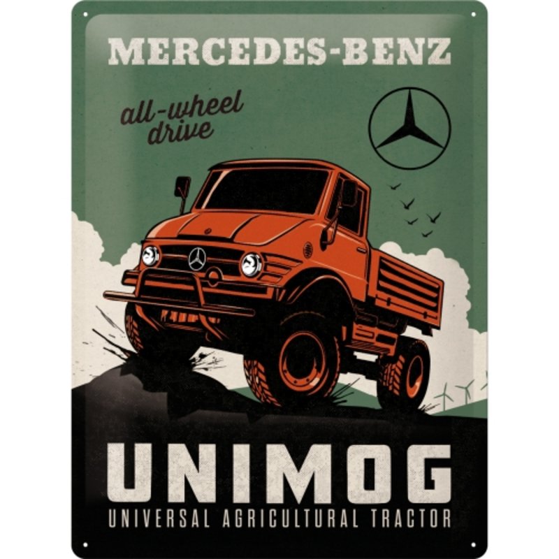 Schild Unimog