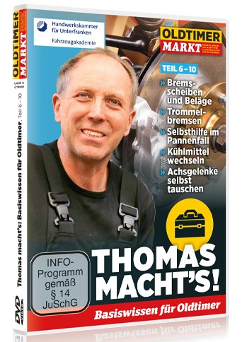 DVD: THOMAS MACHT'S - Vol. 2 Basiswissen für Oldtimer