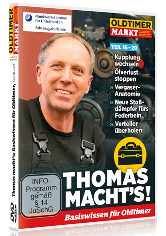 DVD: THOMAS MACHT'S - Vol. 4 Basiswissen für Oldtimer