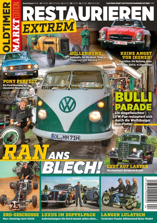 OLDTIMER MARKT EDITION Restaurieren Extrem 2024 gedruckte Ausgabe