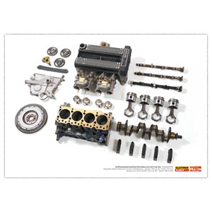 Motorenposter Lotus Twin Cam, 1962-1975