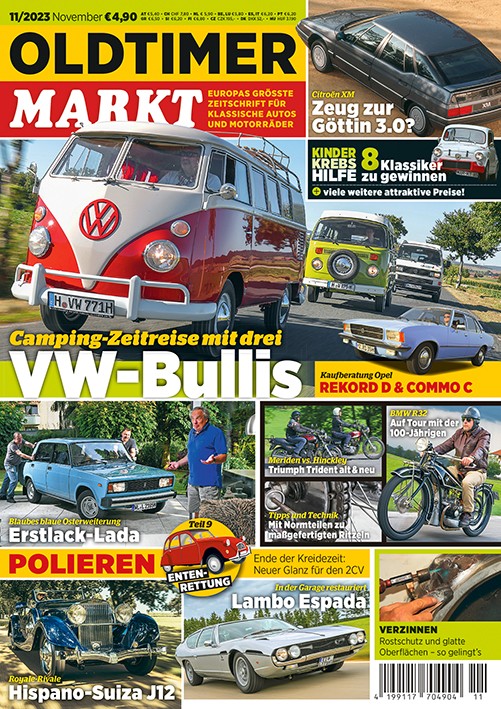 OLDTIMER MARKT 11/2023 – gedruckte Ausgabe
