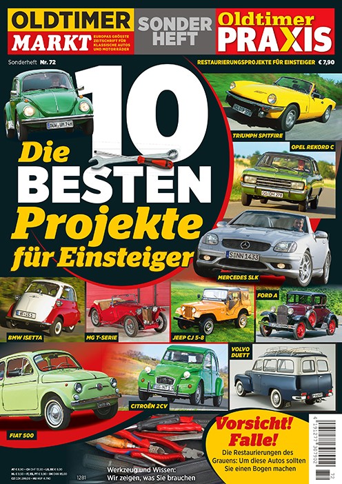 Sonderheft Nr. 72: Die 10 besten Projekte für Einsteiger– gedruckte Ausgabe