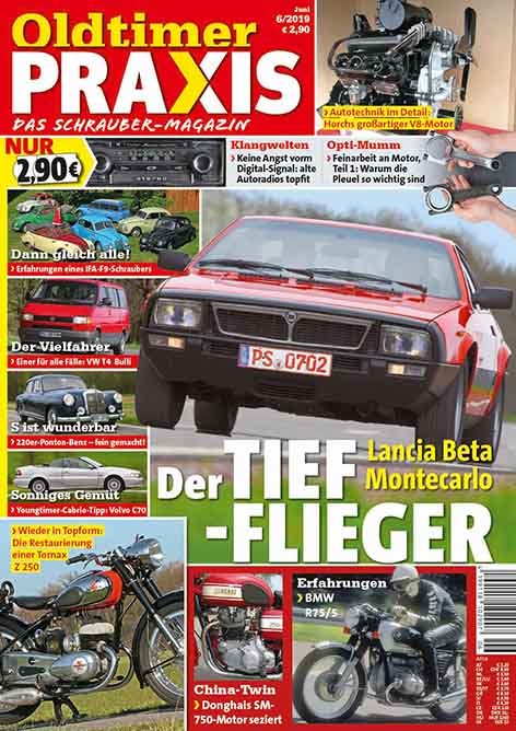 OLDTIMER PRAXIS 6/2019 – gedruckte Ausgabe