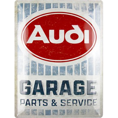 Schild Audi - Garage