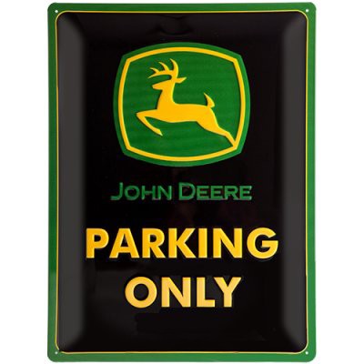 Schild John Deere - Parking