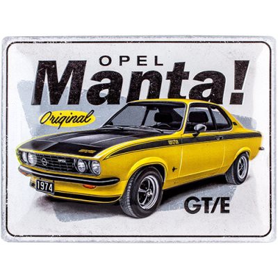 Schild Opel - Manta
