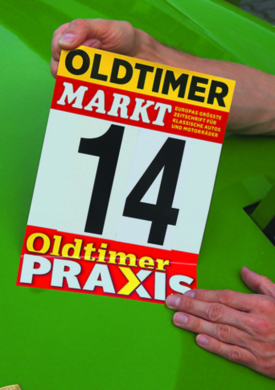OLDTIMER MARKT-Startnummern