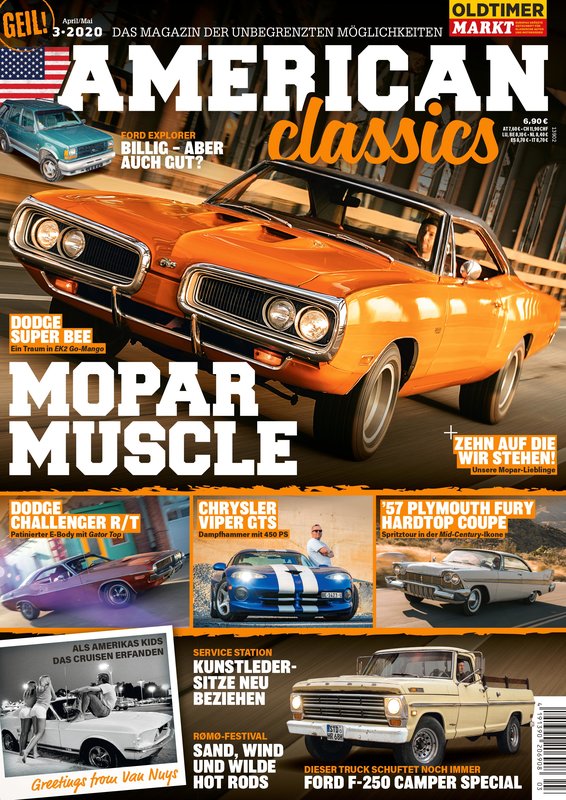 AMERICAN CLASSICS 3/2020 – gedruckte Ausgabe