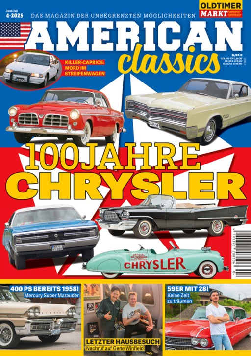 AMERICAN CLASSICS 4/2025 gedruckte Ausgabe