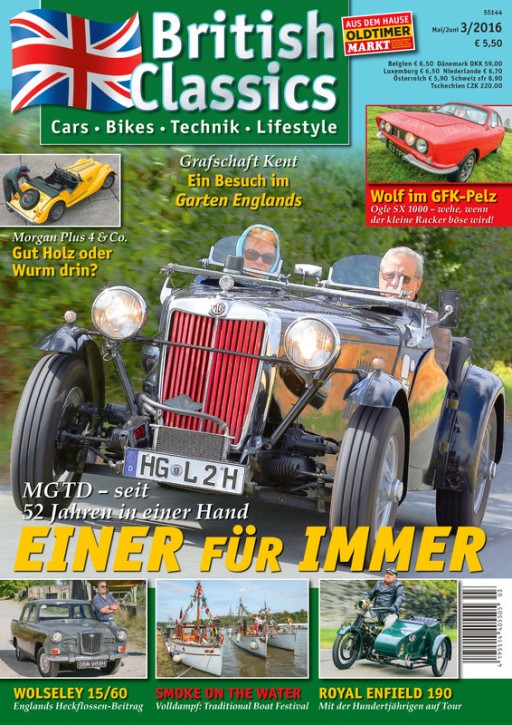 BRITISH CLASSICS 3/2016 – gedruckte Ausgabe