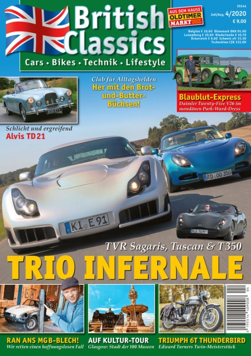 BRITISH CLASSICS 4/2020 – gedruckte Ausgabe