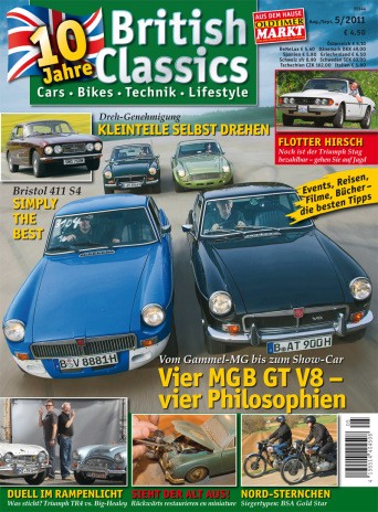 BRITISH CLASSICS 5/2011 – gedruckte Ausgabe