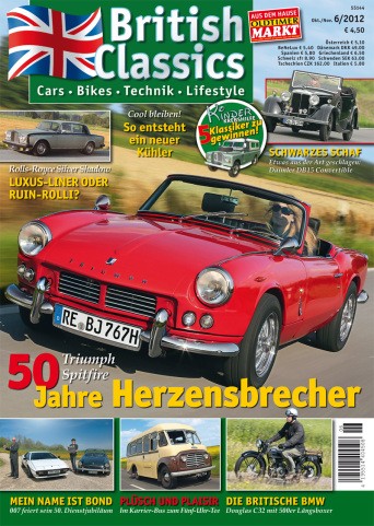 BRITISH CLASSICS 6/2012 – gedruckte Ausgabe