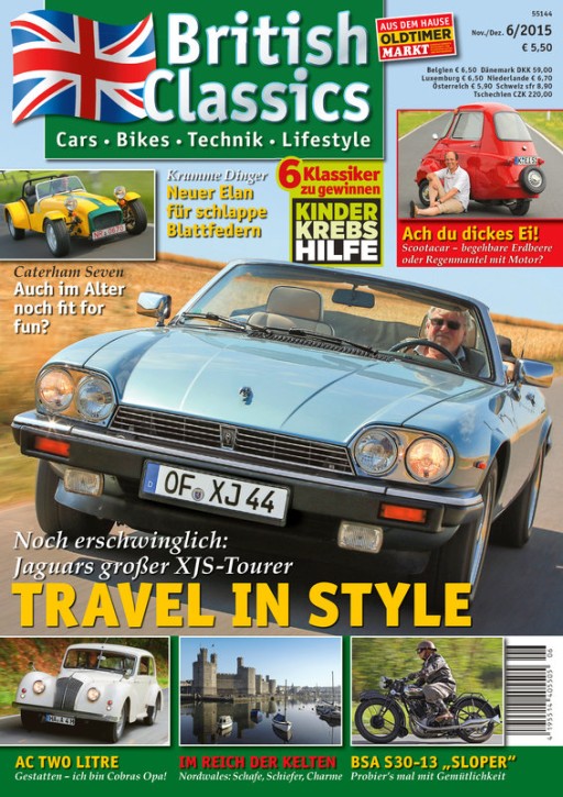 BRITISH CLASSICS 6/2015 – gedruckte Ausgabe