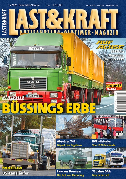 LAST & KRAFT 1/2025 gedruckte Ausgabe