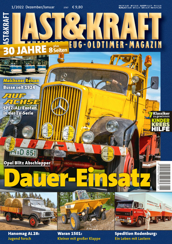LAST & KRAFT 1/2022 – gedruckte Ausgabe