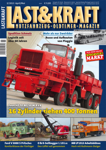 LAST & KRAFT 3/2013 – gedruckte Ausgabe