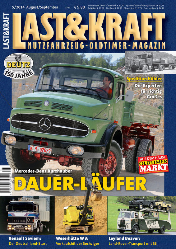 LAST & KRAFT 5/2014 – gedruckte Ausgabe