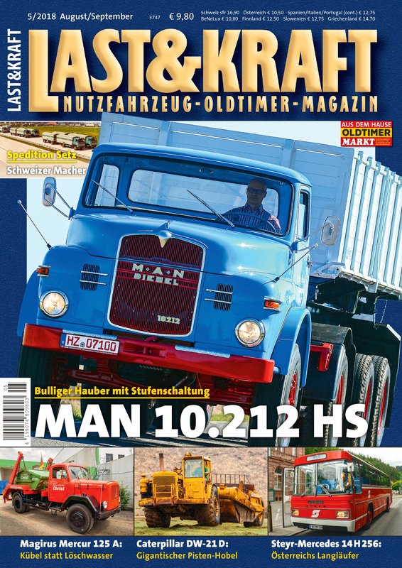 LAST & KRAFT 5/2018 – gedruckte Ausgabe