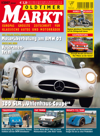 OLDTIMER MARKT 1/2007 – gedruckte Ausgabe