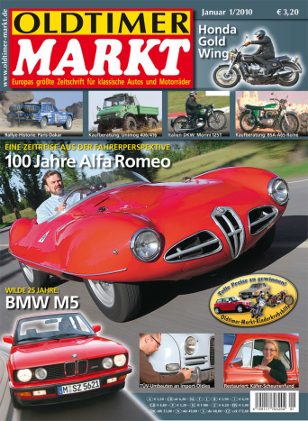 OLDTIMER MARKT 1/2010 – gedruckte Ausgabe