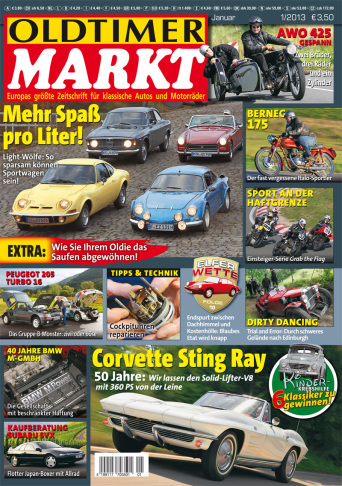 OLDTIMER MARKT 1/2013 – gedruckte Ausgabe