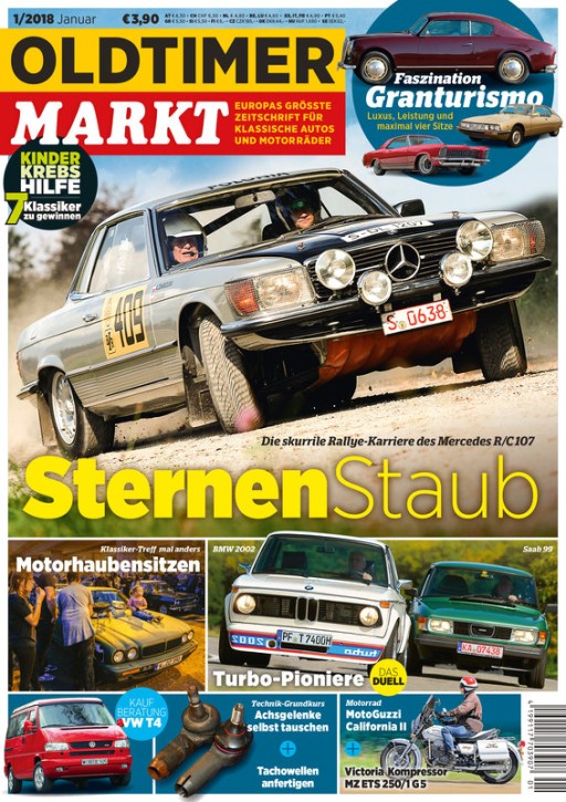 OLDTIMER MARKT 1/2018 – gedruckte Ausgabe