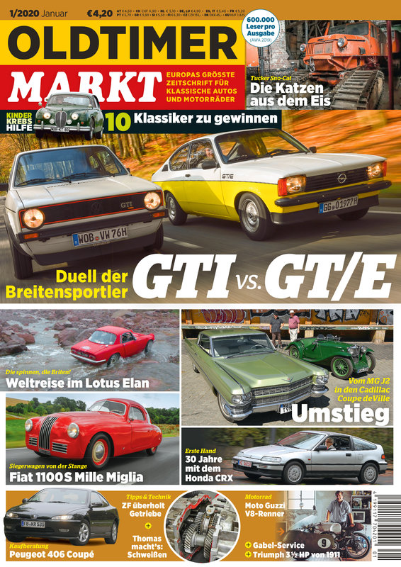 OLDTIMER MARKT 1/2020 – gedruckte Ausgabe