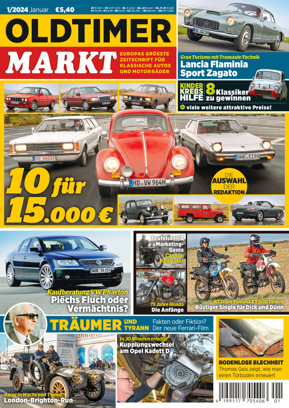 OLDTIMER MARKT 1/2024 – gedruckte Ausgabe