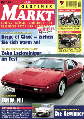 OLDTIMER MARKT 2/1998 – gedruckte Ausgabe