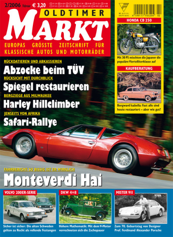 OLDTIMER MARKT 2/2006 – gedruckte Ausgabe