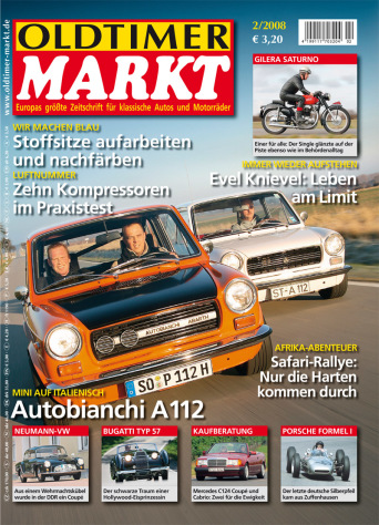 OLDTIMER MARKT 2/2008 – gedruckte Ausgabe