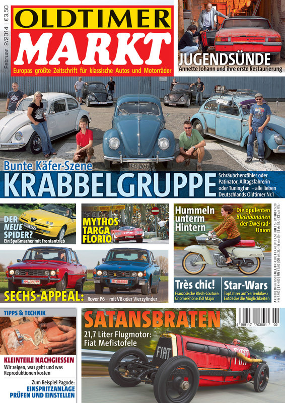 OLDTIMER MARKT 2/2014 – gedruckte Ausgabe