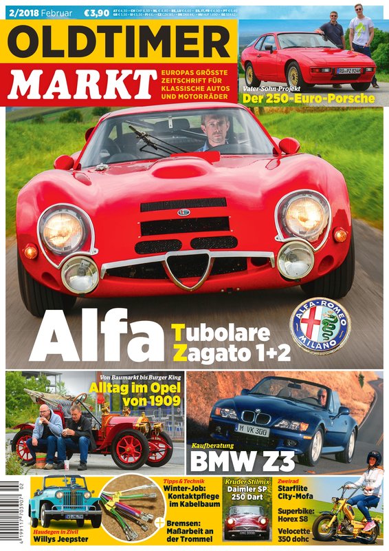 OLDTIMER MARKT 2/2018 – gedruckte Ausgabe