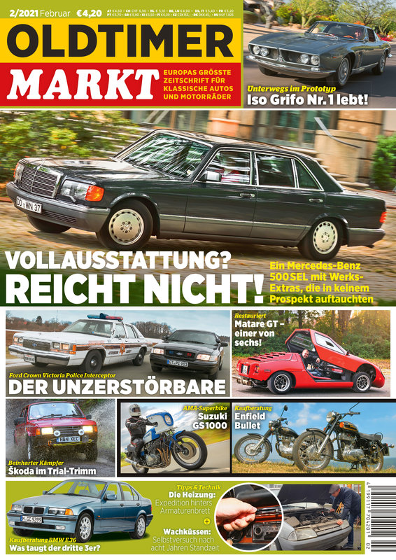 OLDTIMER MARKT 2/2021 – gedruckte Ausgabe