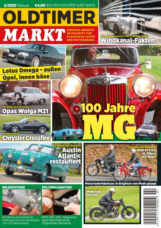 OLDTIMER MARKT 2/2023 – gedruckte Ausgabe