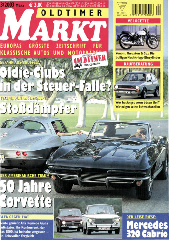 OLDTIMER MARKT 3/2003 – gedruckte Ausgabe