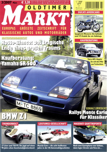 OLDTIMER MARKT 3/2007 – gedruckte Ausgabe