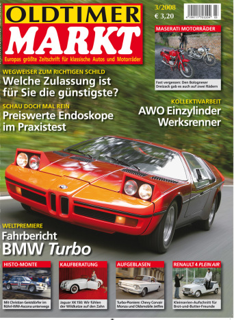 OLDTIMER MARKT 3/2008 – gedruckte Ausgabe