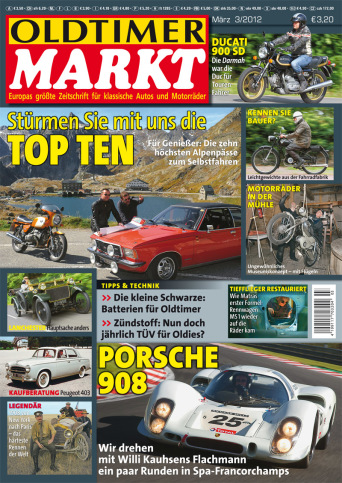 OLDTIMER MARKT 3/2012 – gedruckte Ausgabe