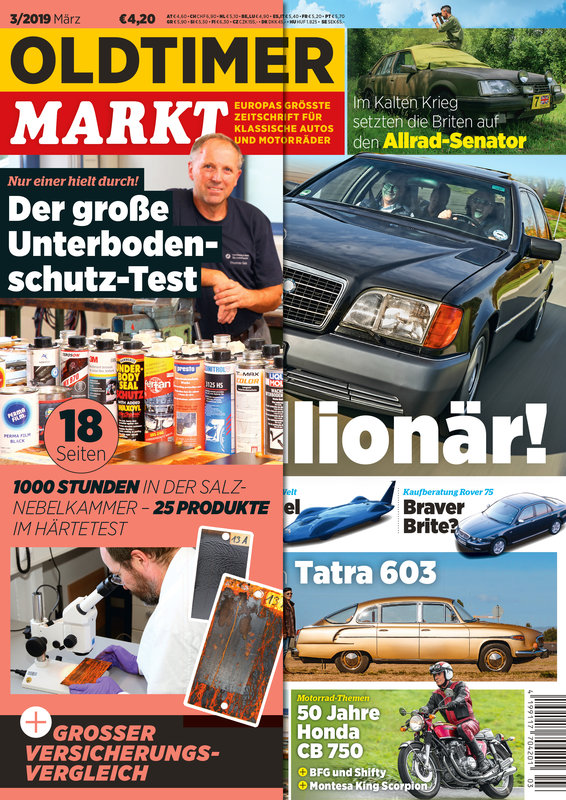 OLDTIMER MARKT 3/2019 – gedruckte Ausgabe