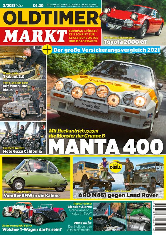 OLDTIMER MARKT 3/2021 – gedruckte Ausgabe