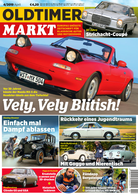 OLDTIMER MARKT 4/2019 – gedruckte Ausgabe