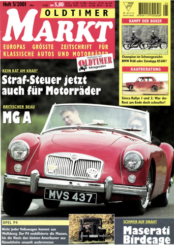 OLDTIMER MARKT 5/2001