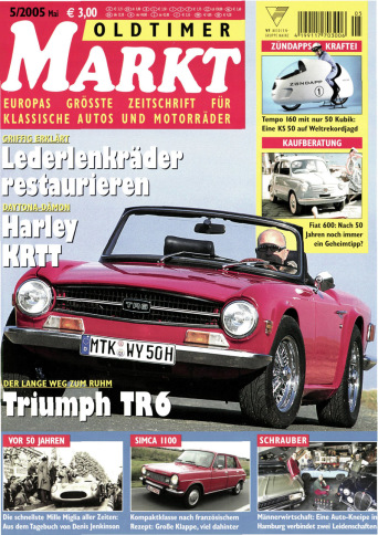 OLDTIMER MARKT 5/2005 – gedruckte Ausgabe