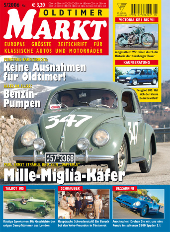 OLDTIMER MARKT 5/2006 – gedruckte Ausgabe