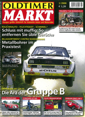 OLDTIMER MARKT 5/2008 – gedruckte Ausgabe