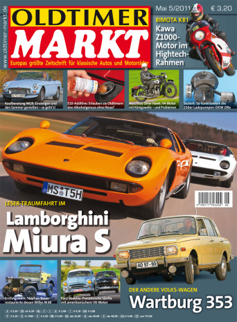 OLDTIMER MARKT 5/2011 – gedruckte Ausgabe